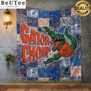 florida gators crocodile symbol ncaa basketball quilt blanket 2 P9TZT.jpg