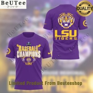 2025 LSU Baseball Baton Rouge Regional Champs T Shirt You look too weak