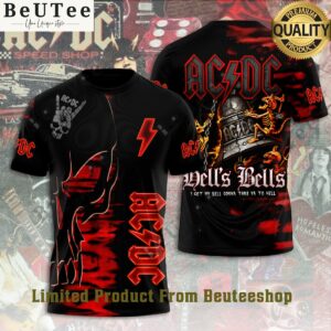 ACDC Bells Bells Gonna take you to hell rock band t shirt Gang of rockstars
