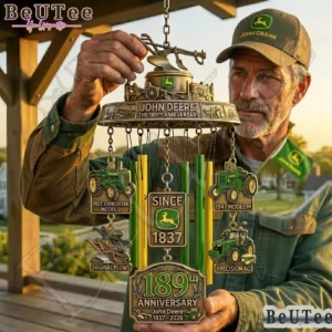 john deere 189th anniversary collectorE28099s heritage wind chime.webp