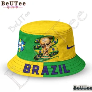 brazil premium world cup 2026 golden trophy bucket hat.webp