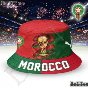 morocco premium world cup 2026 golden trophy bucket hat 1.webp