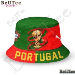portugal premium world cup 2026 golden trophy bucket hat.webp