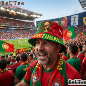 portugal premium world cup 2026 golden trophy bucket hat 2.webp