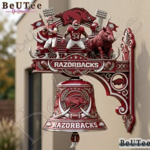 arkansas razorbacks premium 3d wall bell 1.webp