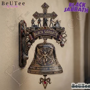 black sabbath premium 3d wall bell.webp