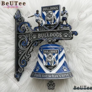 bulldogs est 1935 premium 3d wall bell.webp