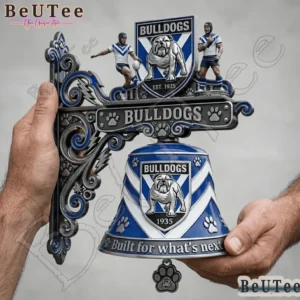 bulldogs est 1935 premium 3d wall bell 1.webp