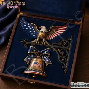 usa 1776 2026 liberty eagle 3d wall bell.webp