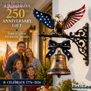usa 1776 2026 liberty eagle 3d wall bell 2.webp